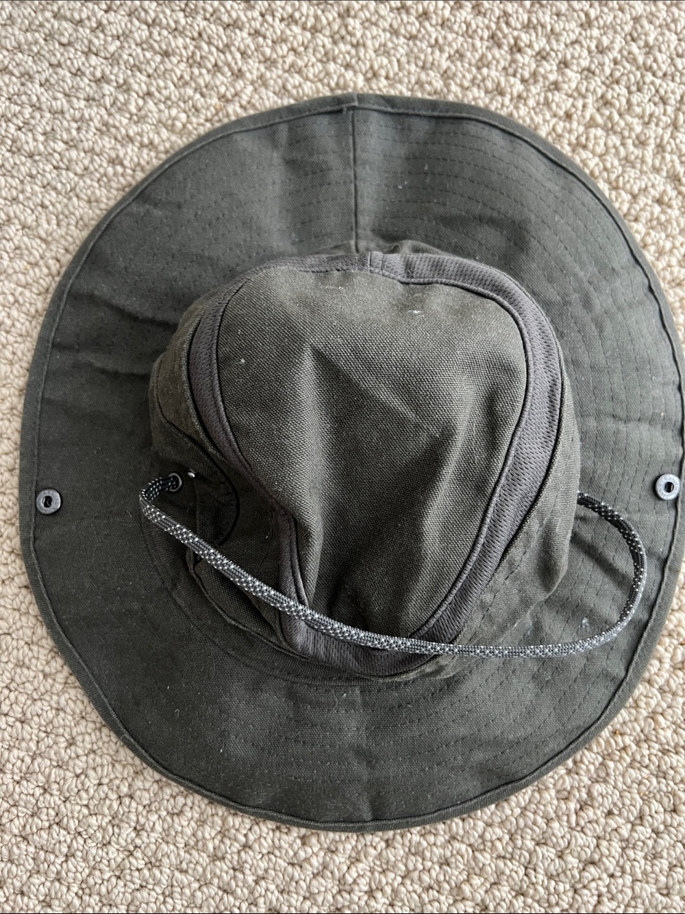 REI Olive Green Wide Brim Sun Hat